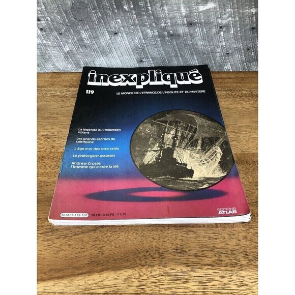 (Lot of 10) Inexpliqué le Monde de L'étrange Mystère Magazines #110-119 VG 80s - Picture 2 of 11